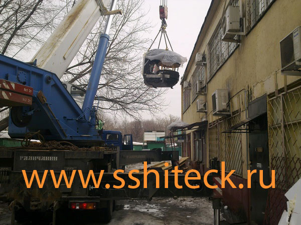 разгрузка томографа siemeis open C!